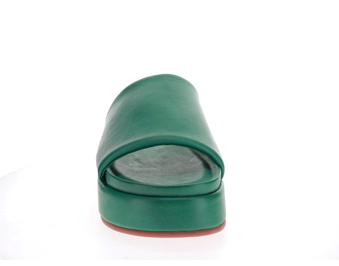Le Sansa casual shoes in jade green with stylish design and comfortable fit, perfect for everyday wear.
