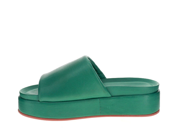 Le Sansa Ashu Jade Green casual shoes with a sleek design and comfortable fit, perfect for everyday wear.