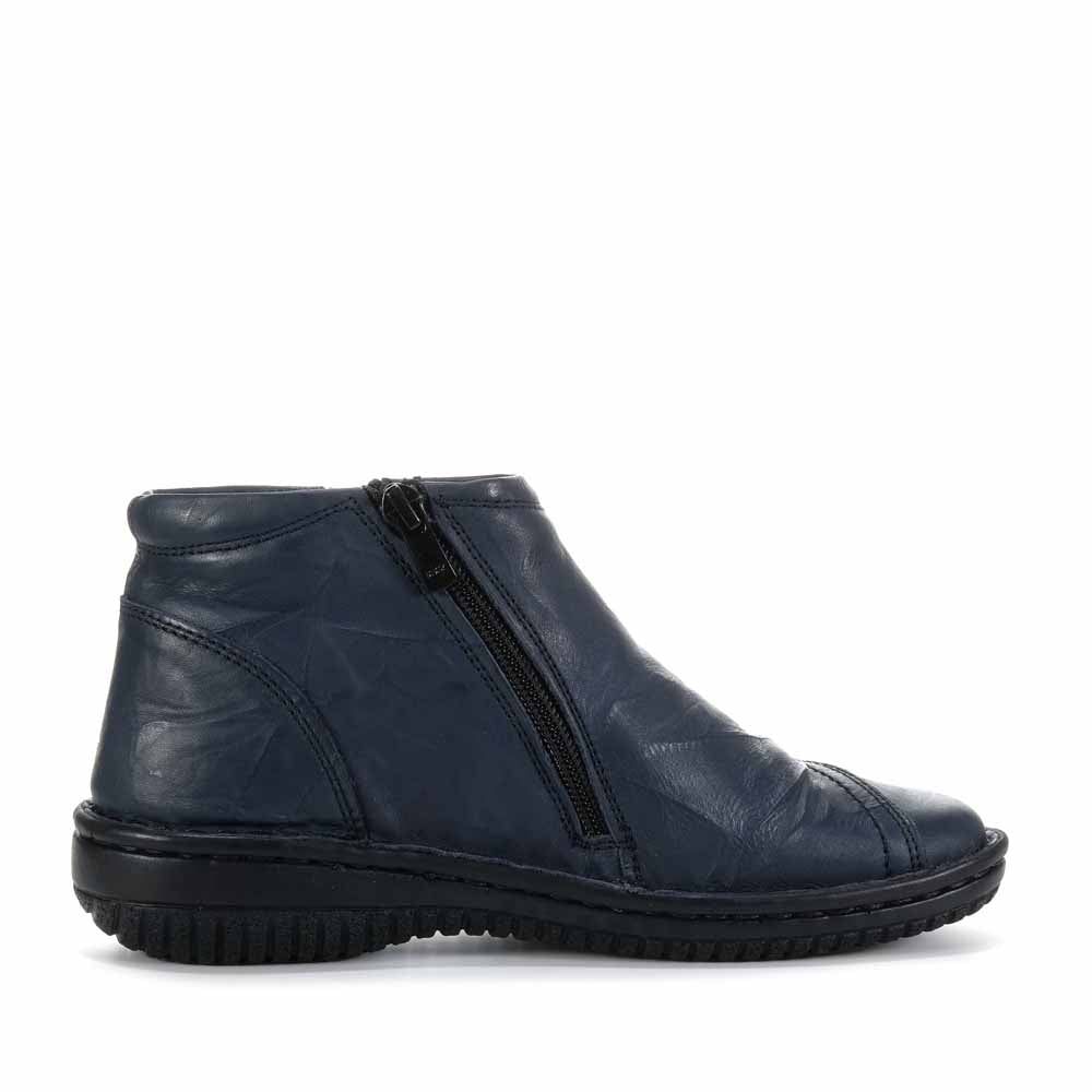 CABELLO 5250-27 NAVY CRINKLE Women Boots - Zeke Collection