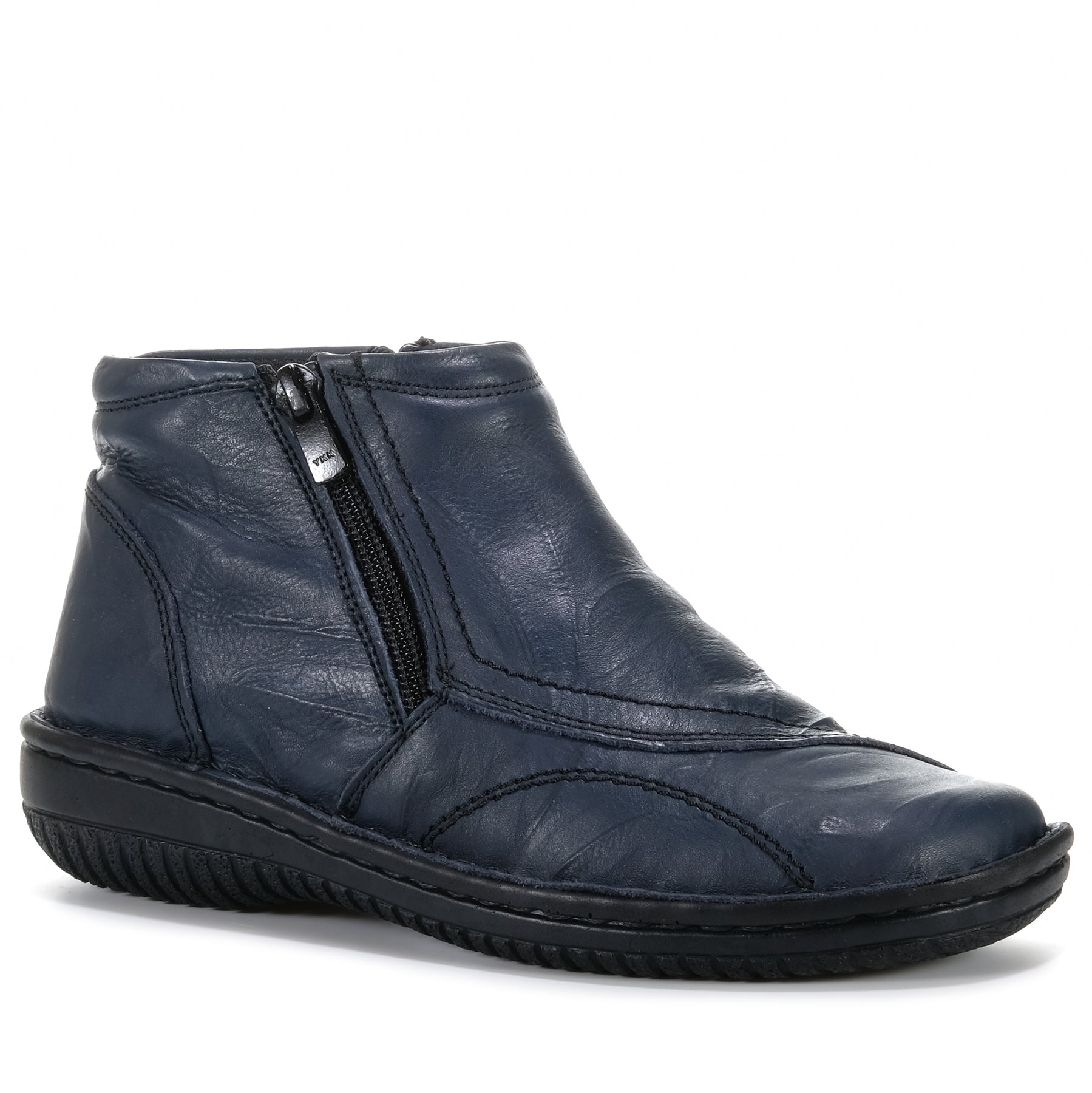 CABELLO 5250-27 NAVY CRINKLE Women Boots - Zeke Collection