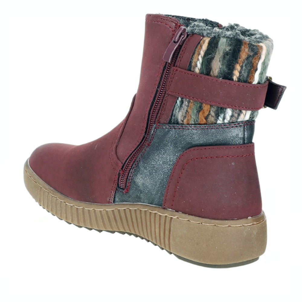 CC Resorts Garrett Bordo boots featuring a sleek design and stylish brown leather finish, perfect for casual and outdoor wear.