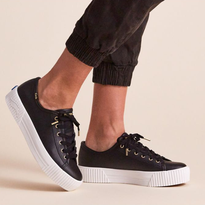 KEDS TRIPLE KICK AMP BLACK Women Casuals - Zeke Collection NZ