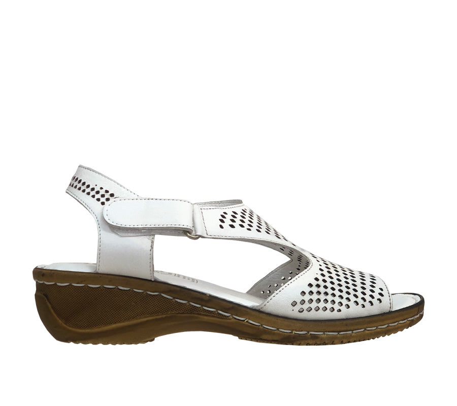 CABELLO RE 640 WHITE Women Sandals - Zeke Collection