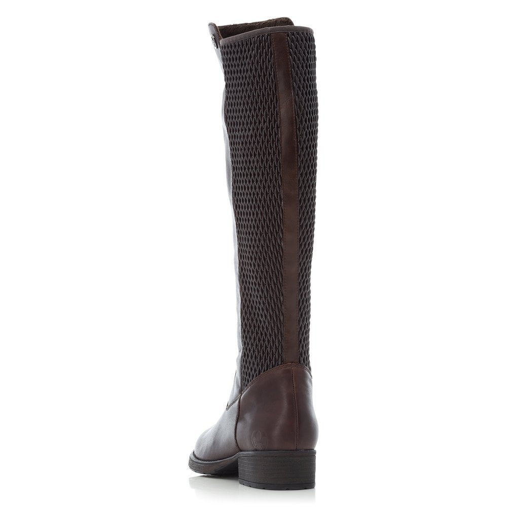 RIEKER Z9591/26 BROWN Women Boots - Zeke Collection