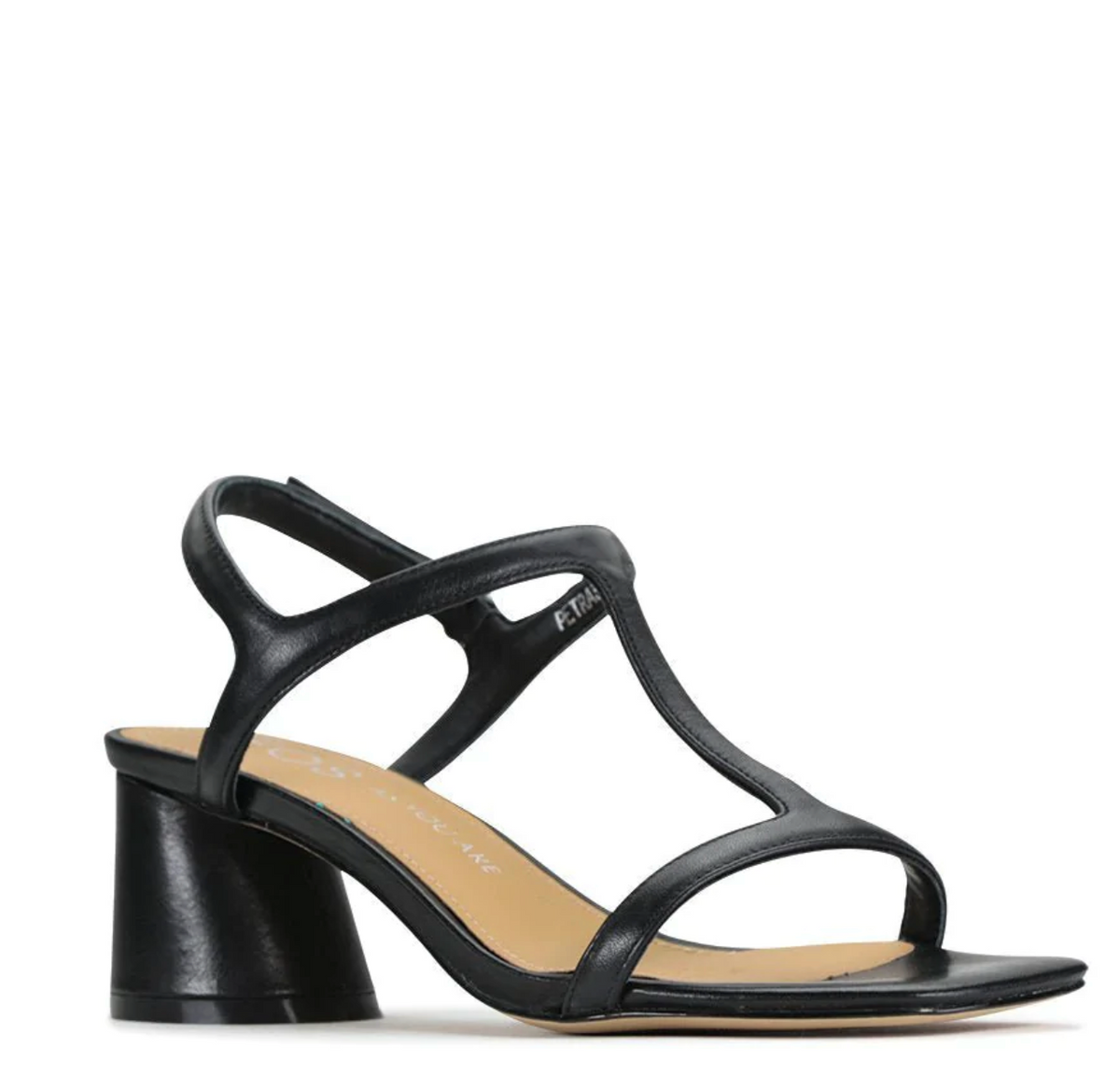 Eos PETRAS black heels with sleek design, featuring pointed toes and stiletto heels, perfect for elegant occasions.