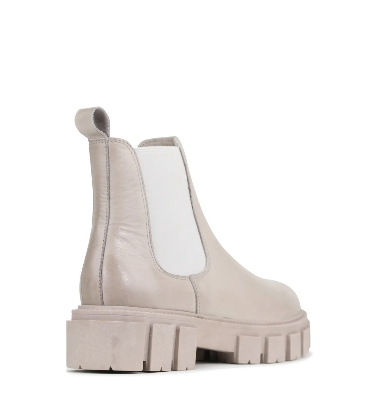 Eos FEA Stone boots with rugged design and lace-up closure, showcasing durable leather material and stylish ankle height.