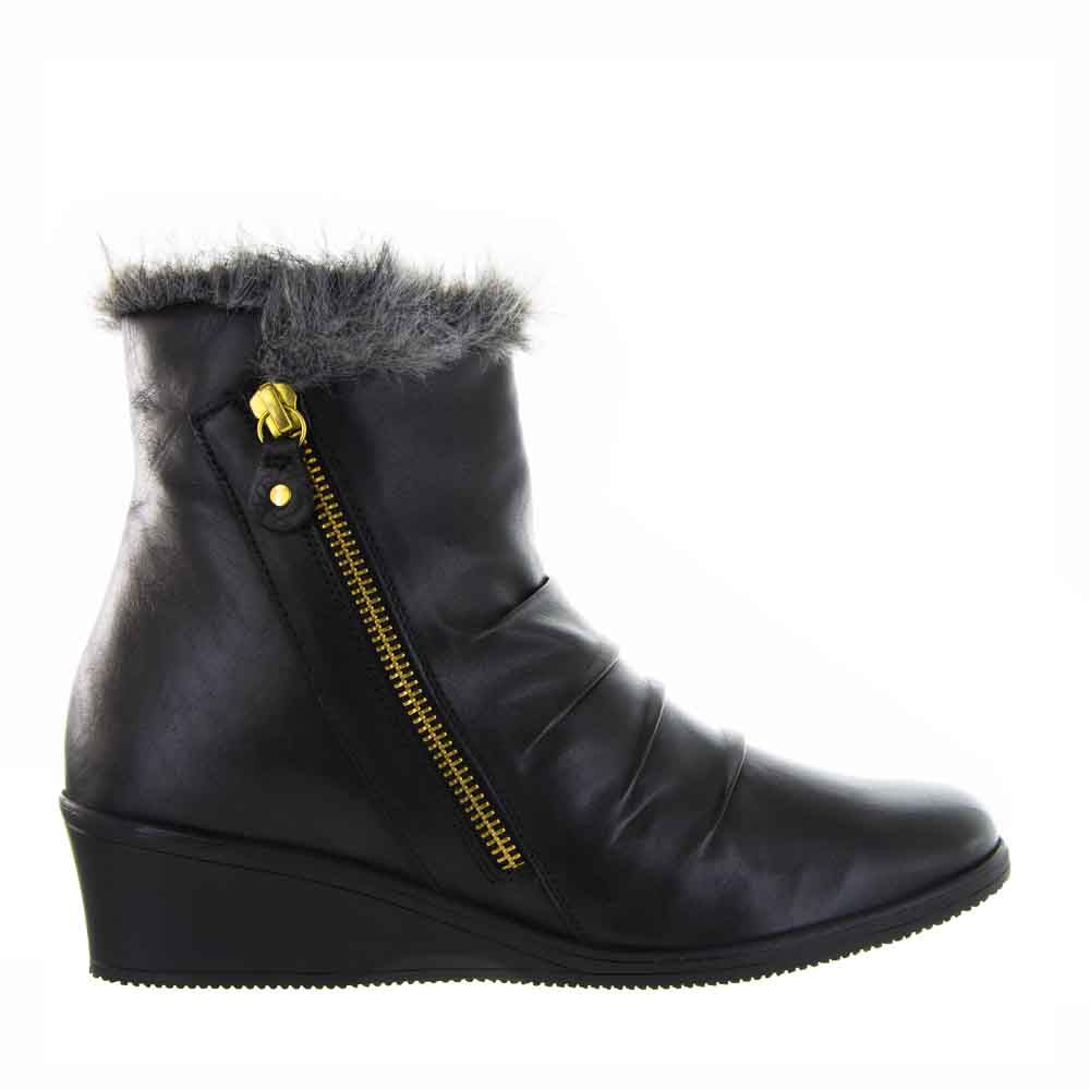 LESANSA ALLY BLACK Women Boots - Zeke Collection