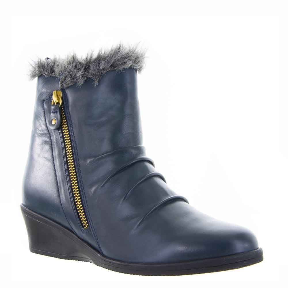 LESANSA ALLY NAVY Women Boots - Zeke Collection