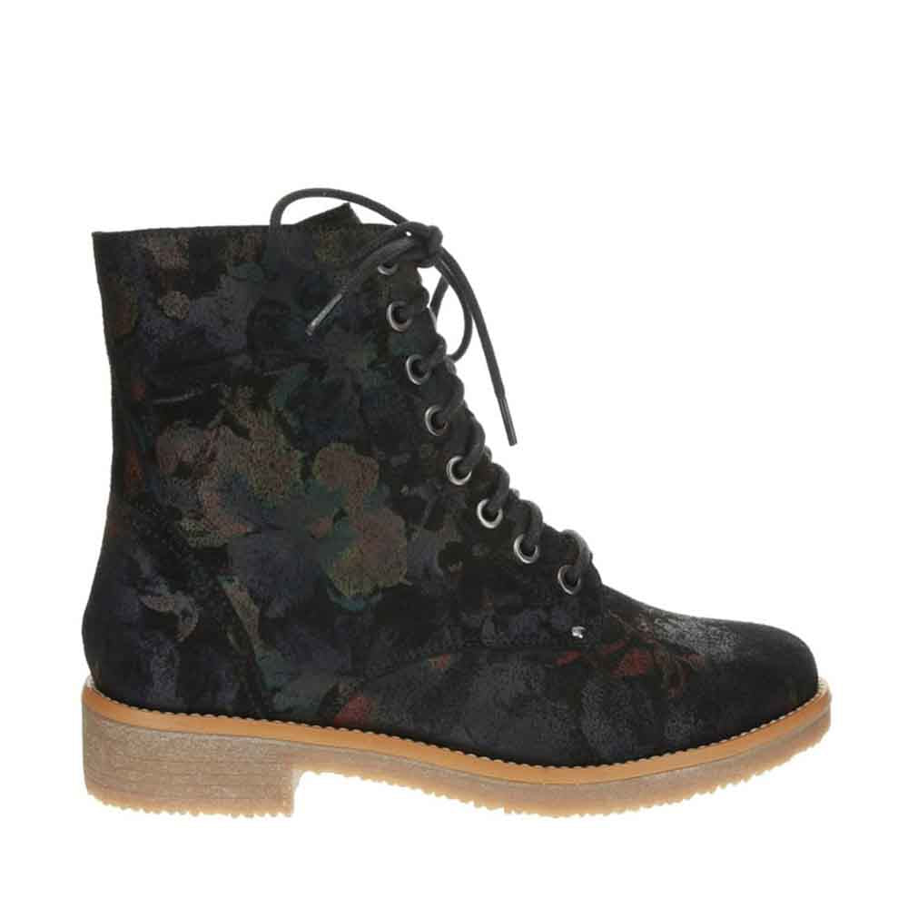 LE SANSA BESTY BLACK FLOWER PRINT - Zeke Collection
