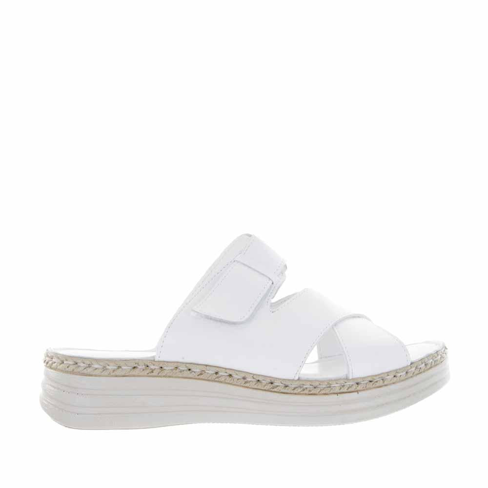 CABELLO RINNIE WHITE Women Slip-ons - Zeke Collection