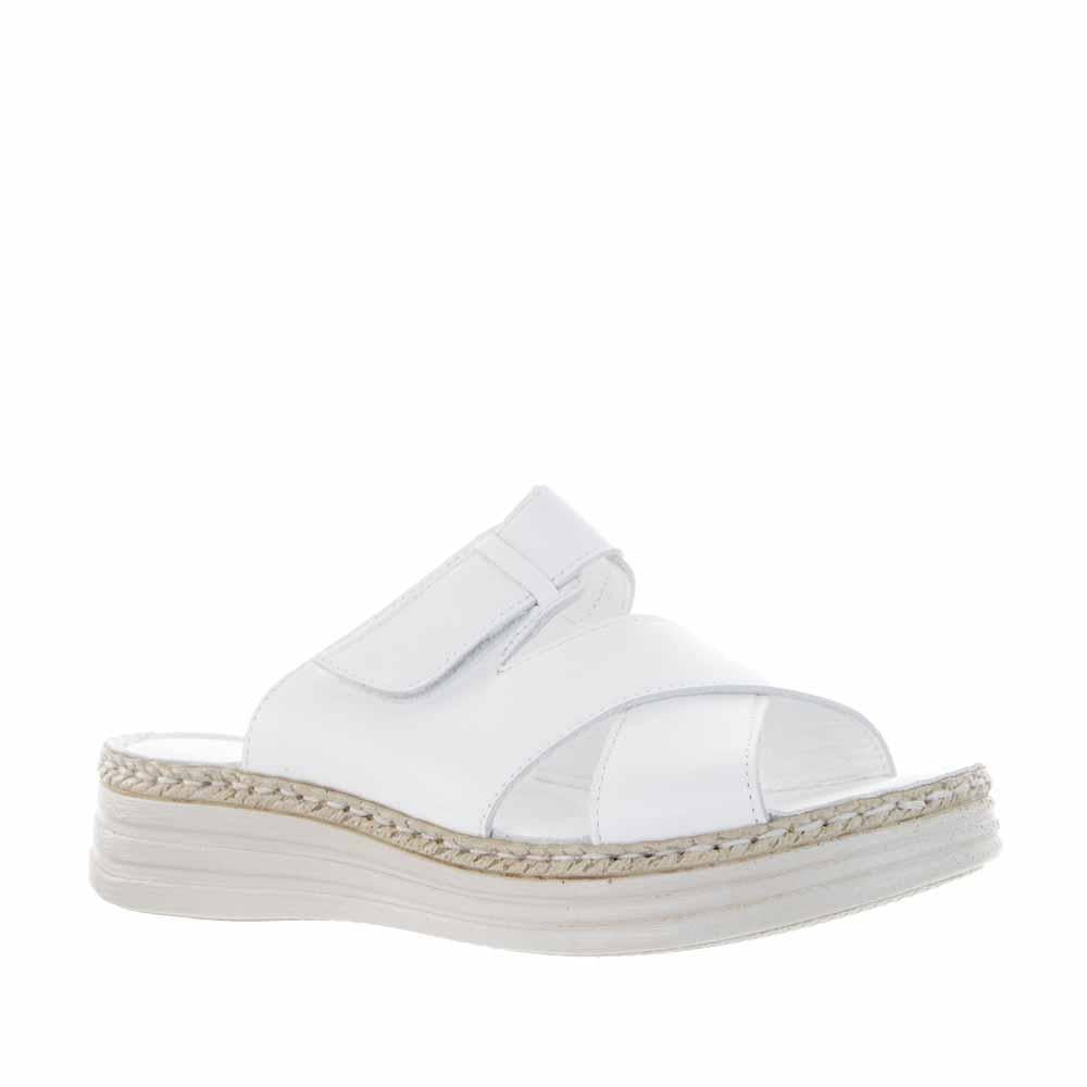 CABELLO RINNIE WHITE Women Slip-ons - Zeke Collection