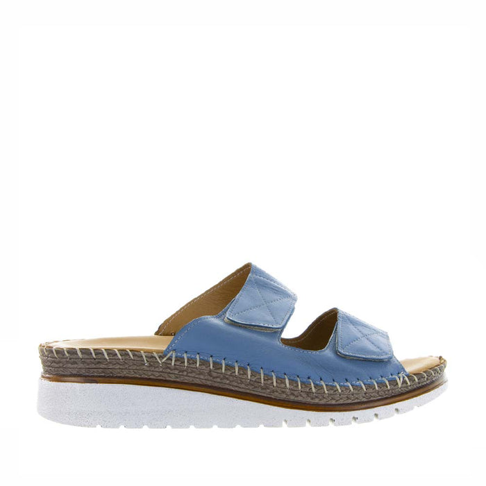 Le Sansa Lesansa Faye denim slip-ons with casual design and comfortable fit, featuring denim fabric and stylish look.
