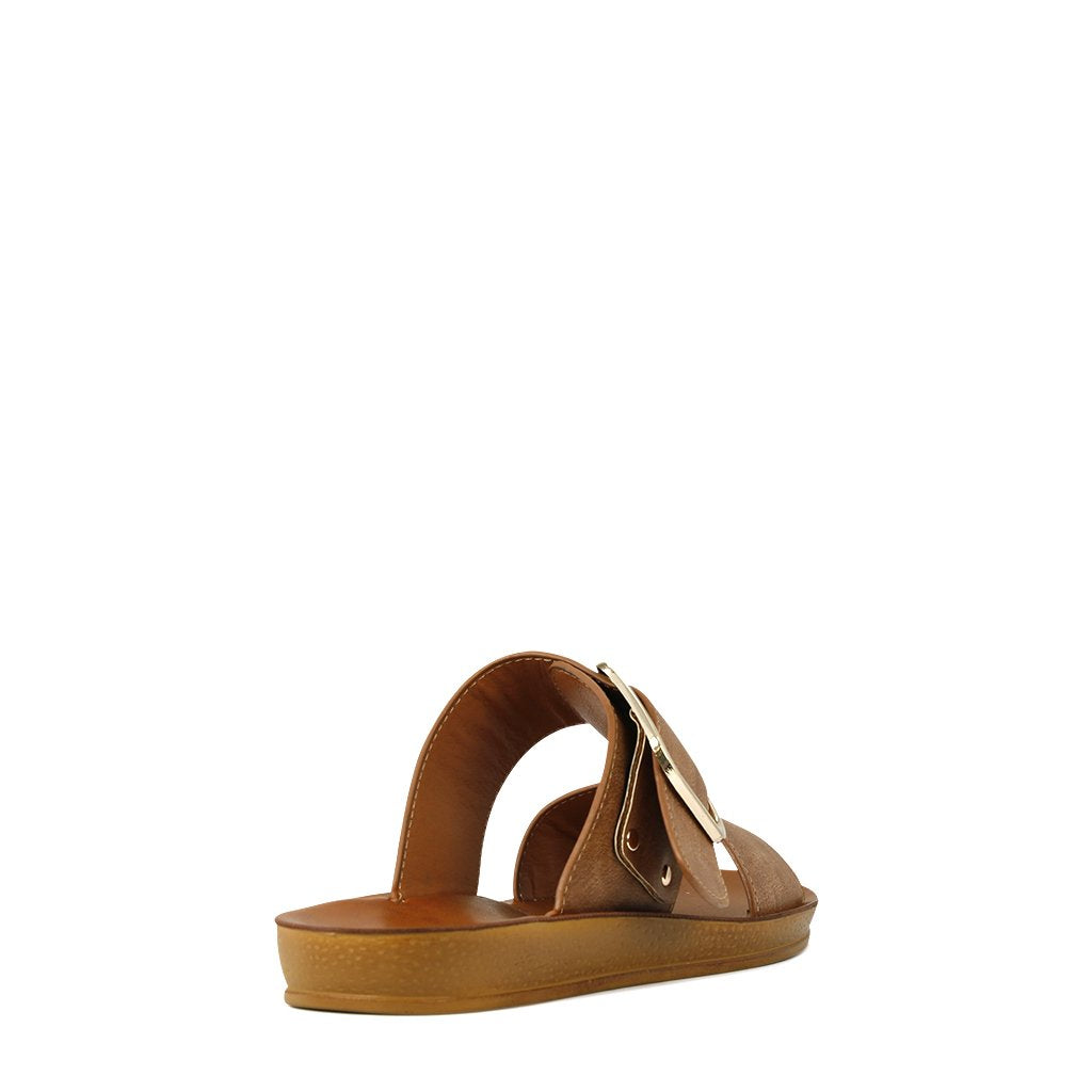 LOS CABOS DOTI CHOCOLATE Women Flats - Zeke Collection