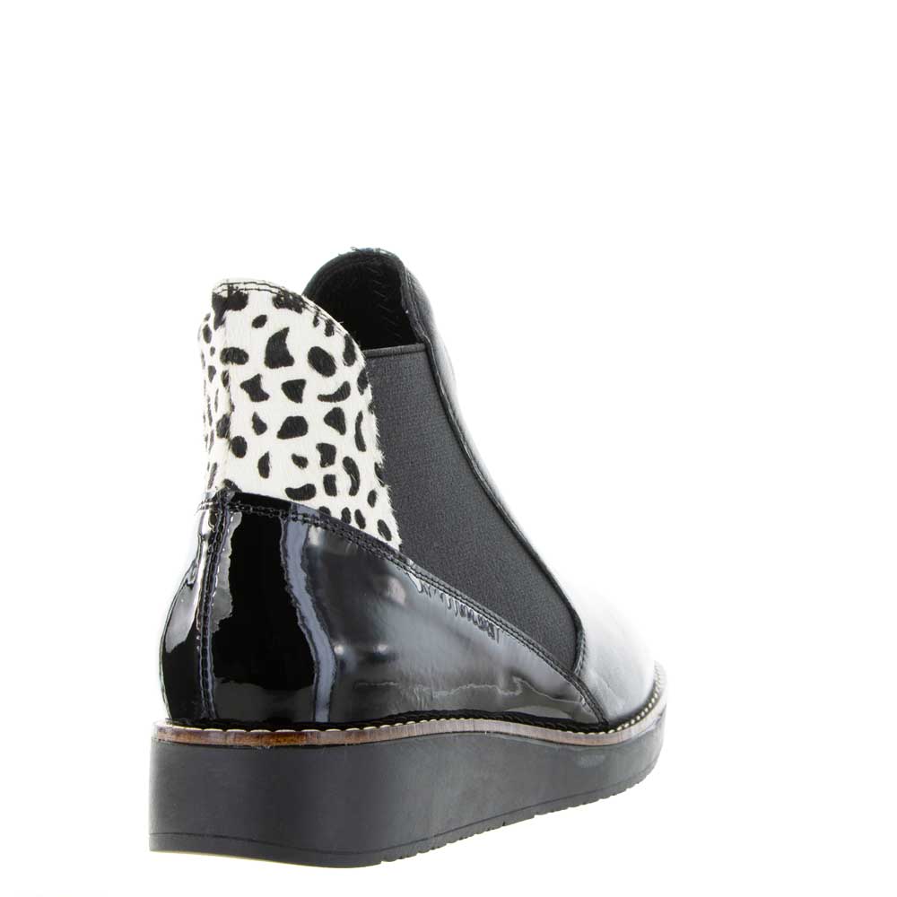 LESANSA RALLY BLACK PONY Women Boots - Zeke Collection NZ
