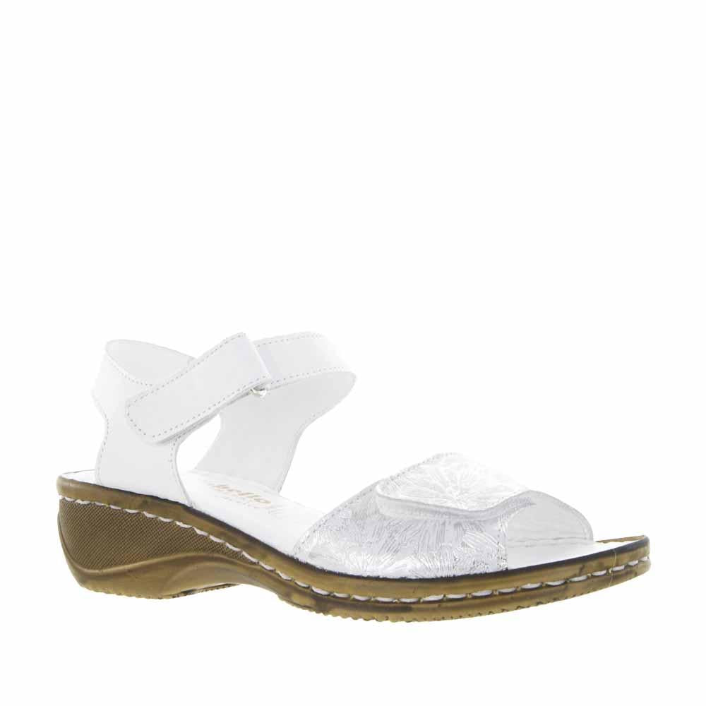 CABELLO RE612 WHITE Women Sandals - Zeke Collection