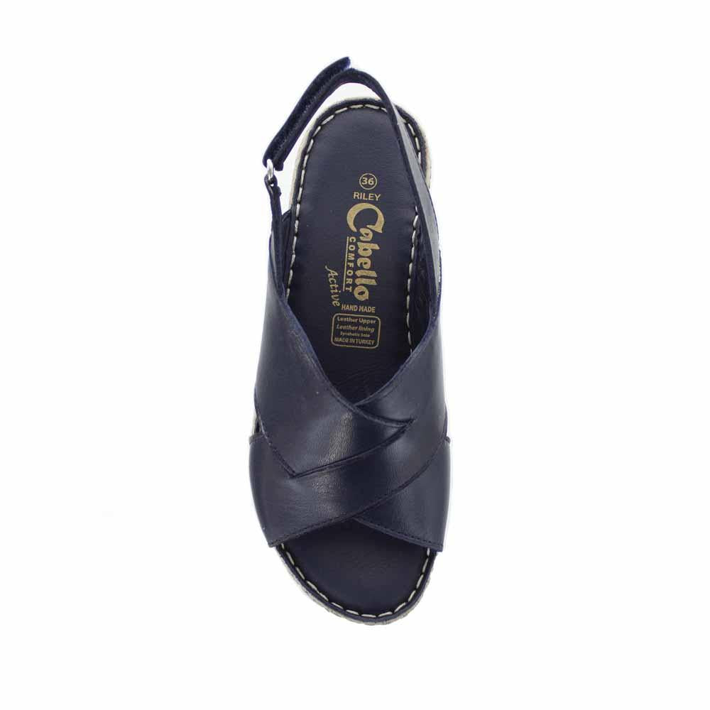 CABELLO RILEY NAVY Women Sandals - Zeke Collection