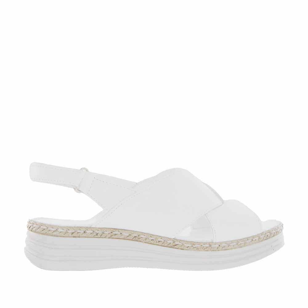 CABELLO RILEY WHITE Women Sandals - Zeke Collection