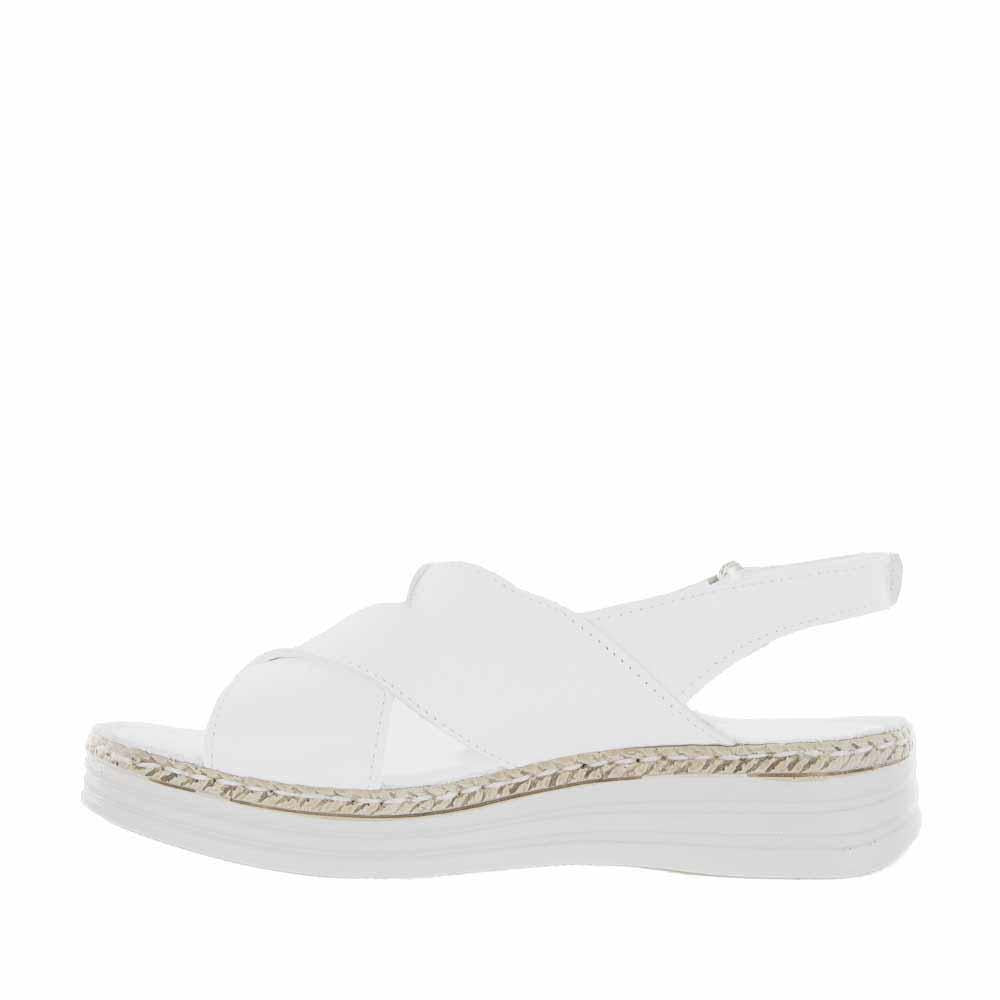 CABELLO RILEY WHITE Women Sandals - Zeke Collection