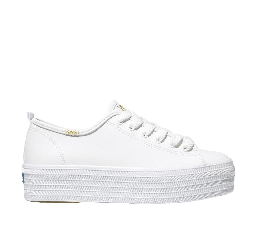 KEDS TRIPLE UP WHITE Women Casuals - Zeke Collection